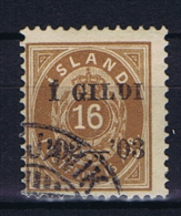 Iceland 1902 , Mi 29 B Used - Used Stamps