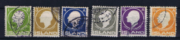 Iceland 1911 , Mi 63 - 68 Used - Used Stamps