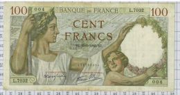 100 Francs Sully, Ref Fayette 26-21, état TTB - 100 F 1939-1942 ''Sully''