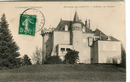 CPA 63 ENVIRONS DE LEZOUX CHATEAU DE CROPTES 1910 - Lezoux