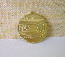 1960s LITHUANIA TRACK AND FIELD ATHLETIC GOLD MEDAL - Altri & Non Classificati