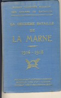 LIVRE 1919  2° BATAILLE MARNE  # GUIDE ILLUSTRE MICHELIN CHAMPS BATAILLE 1914 1918 # 1° GUERRE MONDIALE - Francés