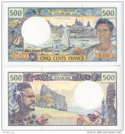 FRENCH PACIFIC TERRITORIES:   500 Francs ND1996 UNC *P1b  *FIRST ISSUE ! - Papeete (Polynésie Française 1914-1985)