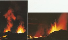 LA REUNION Jle Volcan Eruption Décembre 83 Piton De La Fournaise 5 Cartes - Riunione