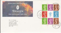 Great Britain FDC 1992, Tolkien , Edinburgh - 1991-2000 Dezimalausgaben