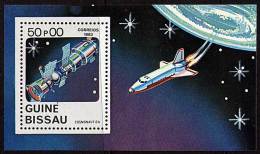 GUINEA BISSAU 1983 = SPACE PROGRAM  S/S  MNH - Sammlungen