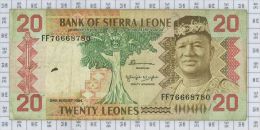 Bank Of Sierra Leone, état TTB - Sierra Leona