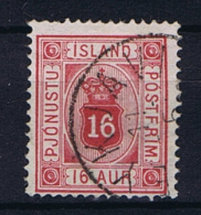 Iceland 1900 Dienst  , Mi 6 A Used - Dienstmarken