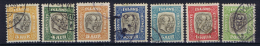 Iceland 1907 Dienst  , Mi 24 - 30  Used - Officials