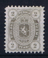 Finland: 1875 Mi 12 A MH/* - Unused Stamps
