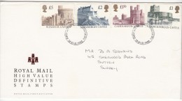 Great Britain FDC 1992, High Value Definitive - 1991-2000 Em. Décimales