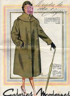 MODE  )  1958 21 SUPERBES PAGES - DIZAINES DE VETEMENTS PROPOSES TOUT AGE ET SEXE  SURCROQUIS COLORRES - Fashion