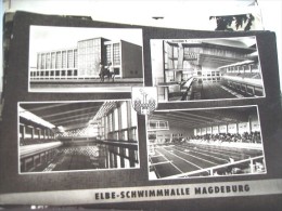 Duitsland Deutschland DDR Sachsen Anhalt Magdeburg Schwimmhalle - Magdeburg