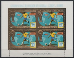 COMORES - YT  PA N° 133 - BF De 4  - Neufs ***  MNH - Cote 44,00 € - Isole Comore (1975-...)