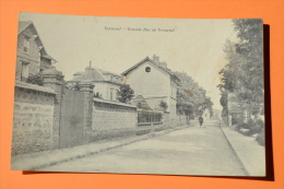 VERNEUIL SUR SEINE (78) Grande Rue De Verneuil - 1907 - Héliot Bourdier-Faucheux - TBE - Verneuil Sur Seine