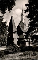 AK Hahnenklee, Kirche, Gel 1955 - Goslar