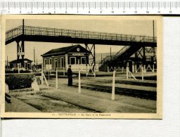 SOTTEVILLE -  La Gare Et La Passerelle - Sotteville Les Rouen