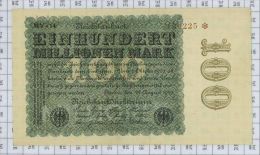 Reichsbanknote 100 000 000, état SPL - 100 Millionen Mark