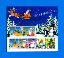 GB 2012-0012, Christmas 2012, MNH MS - Hojas Bloque