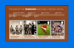 GB 2012-0013, The Age Of Windsors & Saxe Coburg Gotha, MNH MS - Blocks & Miniature Sheets