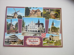 BECKUM,Karte  Um 1976 - Beckum