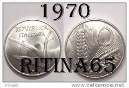 !!! LIRE 10 1970 FDC " SPIGHE " ITALIA !!! - 10 Liras