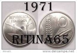 !!! LIRE 10 1971 FDC " SPIGHE " ITALIA !!! - 10 Lire