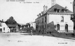 CPA LE THILLOT (88) L A Poste Personnage - Le Thillot