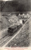 CPA LE THILLOT (88) LURE Tramway Entrant Dans Le Tunnel TTB - Le Thillot