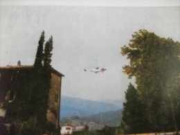Elicottero  In Volo Helicopters Castello Di Sorci Anghiari Arezzo - Helicópteros