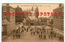 BELGIE - BLAUGIES - Ecole Saint Clément < Récréation - Dos Scanné - Dour