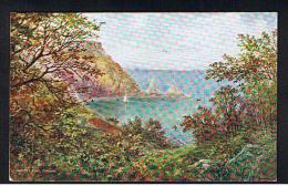 RB 940 - J. Salmon Postcard - Anstey's Cove Torquay Devon - Artist W.W. Quatremain - Torquay