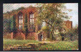 RB 940 - J. Salmon Postcard - Banqueting Hall Kenilworth Castle Warwickshire - Artist W.W. Quatremain - Sonstige & Ohne Zuordnung