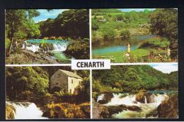 RB 940 - Multiview Postcard - Old Mill & Waterfalls Cenarth Carmarthenshire Wales - Carmarthenshire