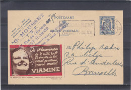 Vitamines - Viamine - Belgique - Carte Postale De 1943 - Avec Publicité - Otros & Sin Clasificación