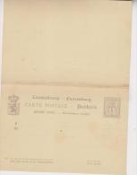 Entier Postal Neuf Double Carte - Entiers Postaux