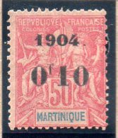 MARTINIQUE : TP N° 56 * - Ungebraucht