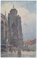 Austria - WIEN, Stephanskirche, Art Postcard - Kirchen