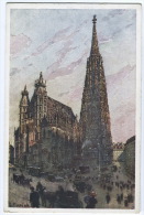Austria - WIEN, Stephansdom, Art Postcard - Chiese
