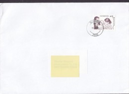 Denmark Deluxe Cancel GLOSTRUP 2007 Cover Brief Crownprince & Princess Foundation Surplus Value Single Stamp - Covers & Documents
