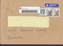 Norway A Prioritaire Par Avion Label Registered Recommandée Einschreiben STAVERN 2006 Cover Brief Olav 20 & 50 Kr Stamps - Lettres & Documents