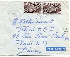 ST PIERRE ET MIQUELON LETTRE PAR AVION DEPART SAINT PIERRE ET MIQUELON 7-4-1952 POUR PARIS - Storia Postale