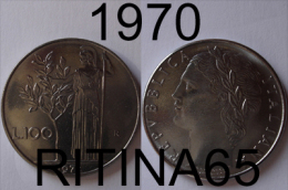 !!! 100 LIRE 1970 FDC " MINERVA " !!! - 100 Lire