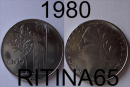 !!! 100 LIRE 1980 FDC " MINERVA " !!! - 100 Lire