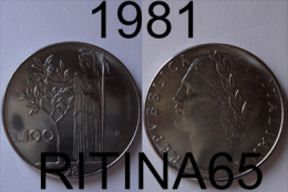 !!! 100 LIRE 1981 FDC " MINERVA " !!! - 100 Lire