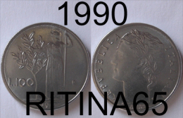 !!! 100 LIRE 1990 FDC " MINERVA " !!! - 100 Lire