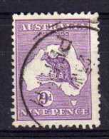 Australia - 1929 - 9d Kangaroo - Used - Oblitérés