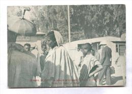 JIMMA - ETIOPIA - 1930 CIRCA. PIAZZA PRINCIPALE CON FILIALE DEL BANCO DI ROMA - ANIMATA!!!! - Äthiopien