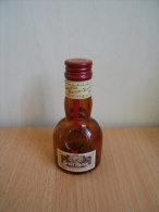 Alcool Mignonnette Vide GRAND MARNIER Etiquette Rouge - Mignonnettes