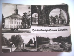 Duitsland Deutschland DDR Brandenburg Templin Mit Grüsse - Templin